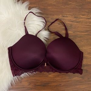 Victorias Secret PINK purple bra 36D